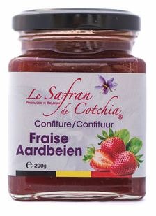 Confiture de fraise au safran de cotchia