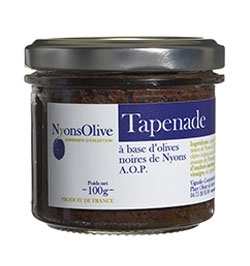 Tapenade aux olives noires de Nyons A.O.P - 100 g