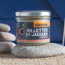 Rillettes de St-Jacques au poireau