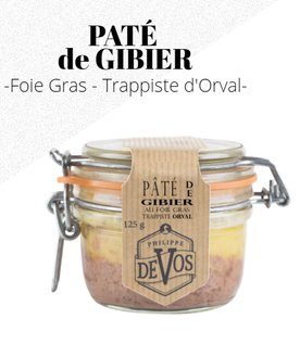 Paté de gibier - Foie gras - Orval